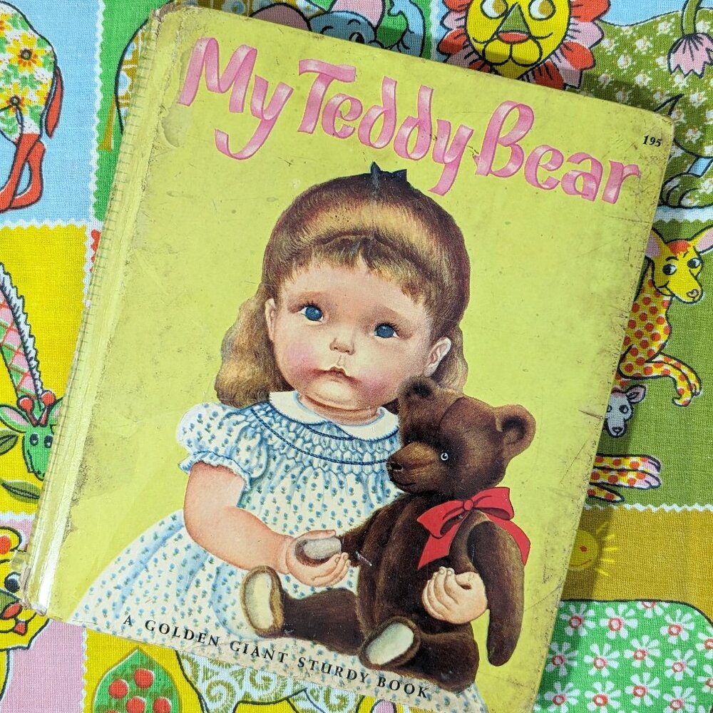 My Teddy Bear | Eloise Wilkin | Vintage Children's Book